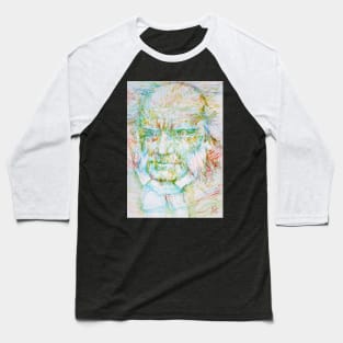 ARTHUR SCHOPENHAUER - watercolor portrait.2 Baseball T-Shirt